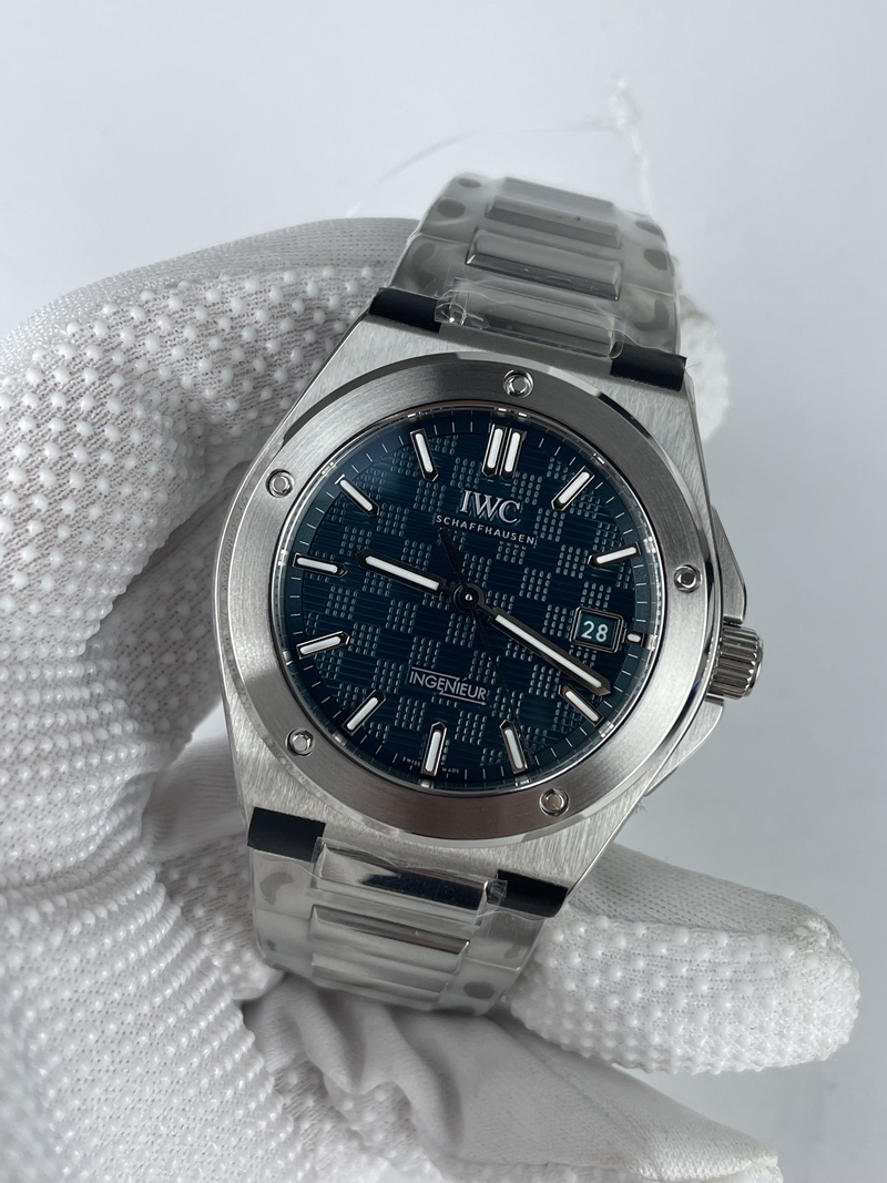 (준비완료/특급배송)NO.2384/V7공장 IWC 인제니어 블루다이얼 브레이슬릿
