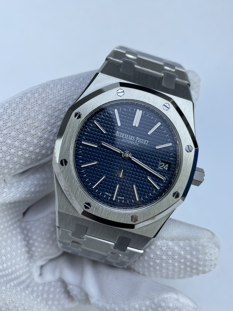 (준비완료/특급배송)NO.2965/ZF공장 오데마피게 로얄오크 스틸 16202 블루다이얼