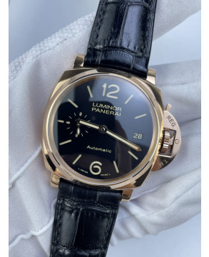 (준비완료/특급배송)NO.3240/VS공장 파네라이 PAM908 '복' 루미노르 두에 블랙 다이얼