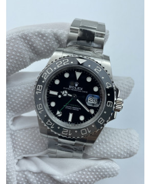 (준비완료/특급배송)NO.3379/롤렉스 지엠티마스터2 블랙그레이 오이스터 QP공장